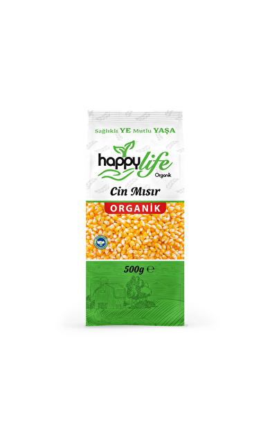 Happylife Organik Cin Mısır 500 Gr